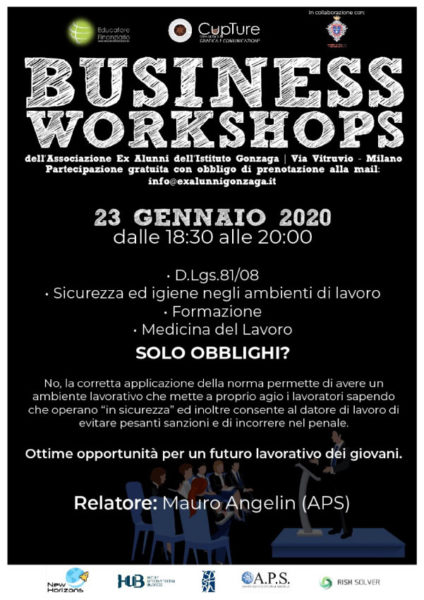 Business Workshop 23/01/2020